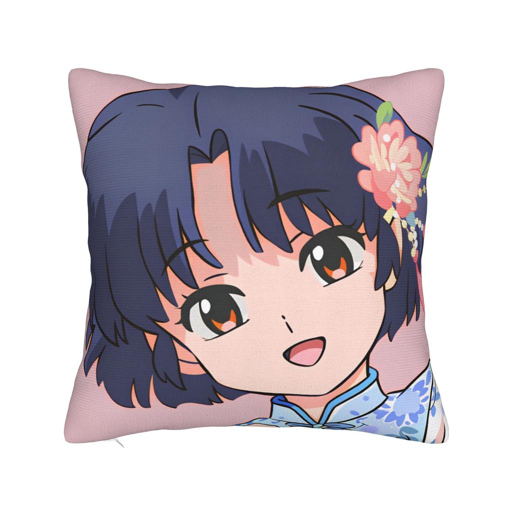 Anime Ranma 1/2  Pillow Cover Kawaii Pillow Case For Sofa Bedroom Home Decor Comfy Pillowcases Birthday Present