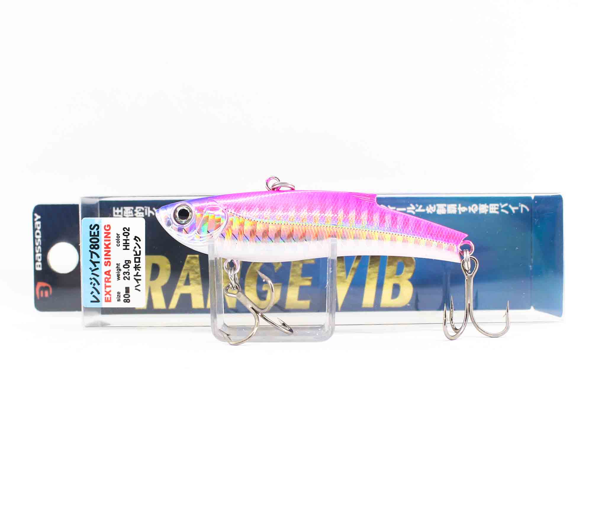 

Bassday Range Vibe 80 ES Экстра тонущая виброприманка HH-02 (1289)