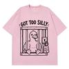 Got Too Silly Goose Funny Meme Graphic Tshirt Unisex Unisex Casual Vintage Short Sleeve Tshirt Streetwear Hiphop Clothing Tshirts