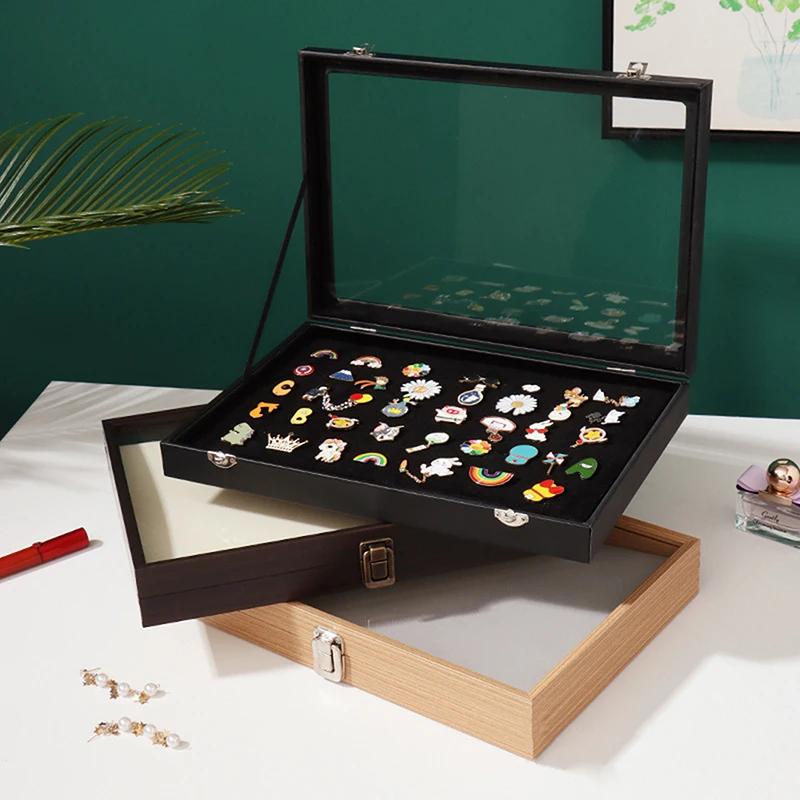 1 Stück Anstecknadel Medaillen Aufbewahrungskasten Abzeichen Aufbewahrungsbox Transparent Staubdicht Anstecknadel Ausstellungsbox Für Medaillen Schmuck Sammlung Ausstellungsbox