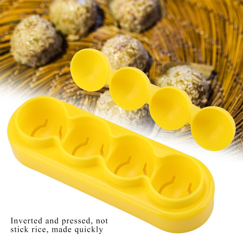 Small Ball Shape Food grade PP Material DIY Handicraft Rice Roll Bento Mold with Spoon