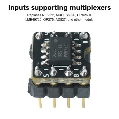 OPA828 Dual Operational Amplifier Module 8-pin SOIC Operational Amplifier Upgrade for Data Acquisition (DAQ) Optical Modules