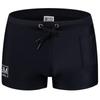 Swimwear JOCKMAIL Solid Color Men's Low-Rise Swim Shorts Flat Angle Drawstring Non-Slip with Convenient Zippered Pouch Trunsk