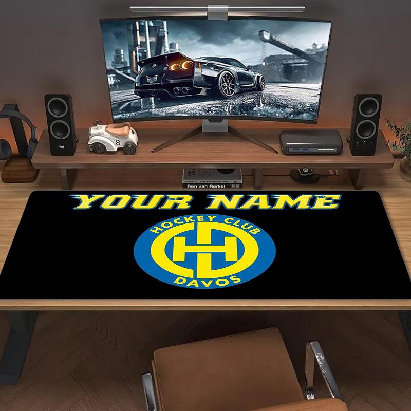 Custom Name Hc Davos Mouse Pad Large Gaming Table Cushion Nonslip Laptop Tablet Big Mousepad Xxl Mat Mini Pc Playmat With Lock Edge