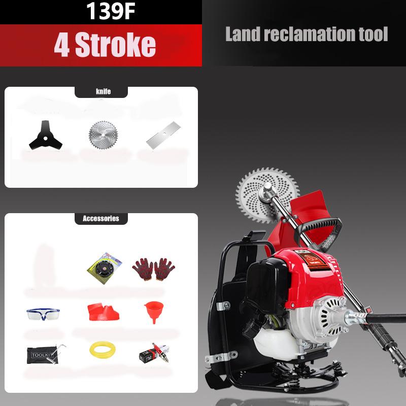 

Газонокосилка с двигателем GX35/139F, четырехтактный, ранцевый, Gagoline, прополочник, резак для травы, садовый инвентарь, ручные садовые принадлежности without battery