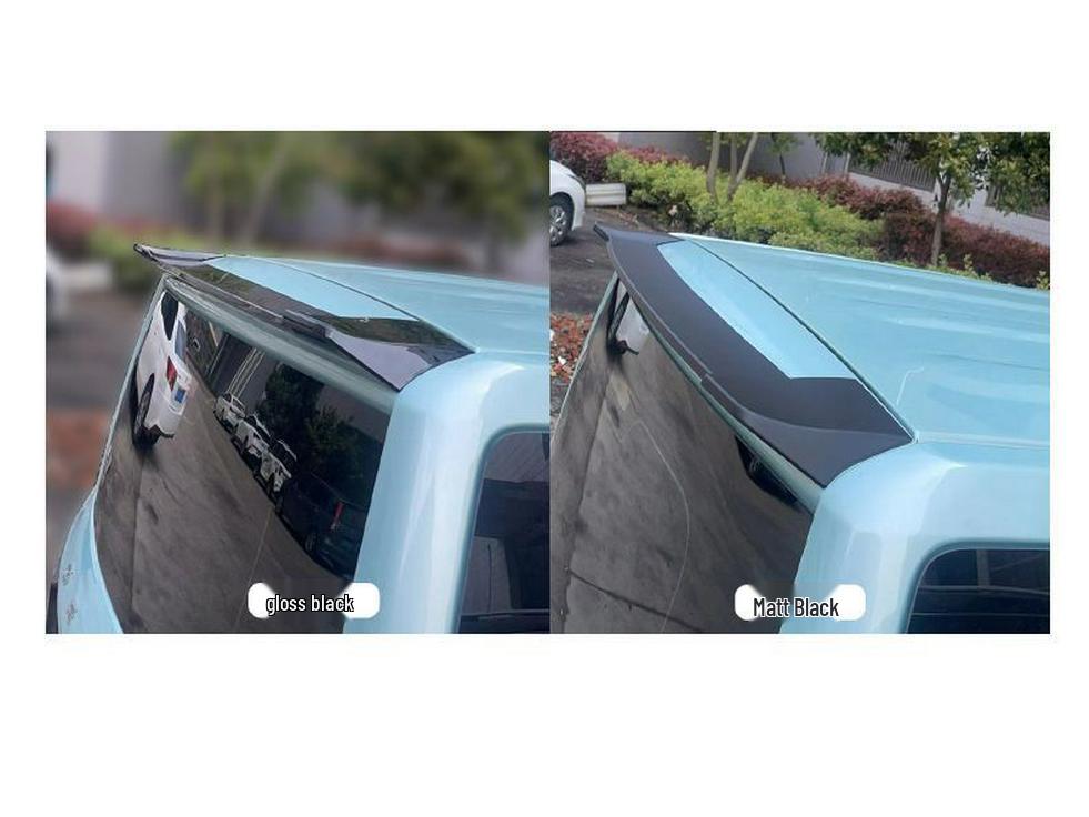 Panda MINI Rear Spoiler Wing: New Energy Car Roof & Interior Decoration