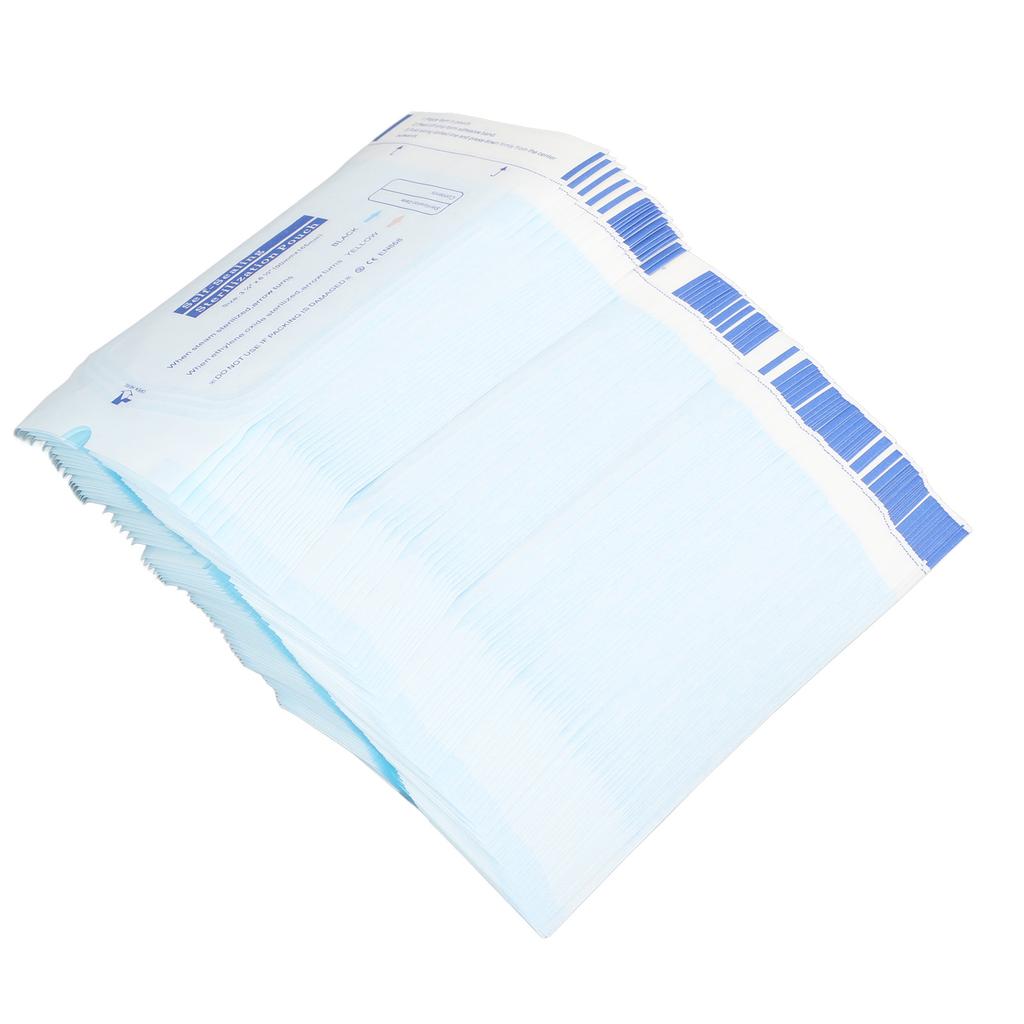 200pcs Self  Ing Bag Disposable Self  Ing Pouch Waterpoorf Dustproof Bag for   Cosmetic Food Laboratory