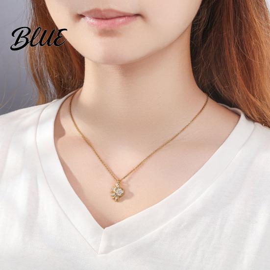 Comfortable Necklace 1 Set Sun And Moon Necklaces Couples Matching