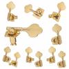 1L/1R Open Gear Bass Tuners Tuning Pegs Keys Machine Heads For Bass Guitar 5 Coloer