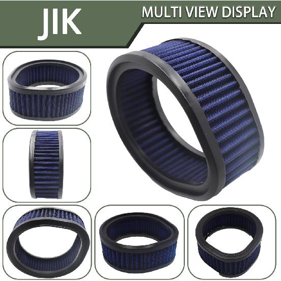 Air Filter Air Cleaner Washable Reusable for Harley Model S&S Super E and G Series Carb Carburetor Replace 12-579