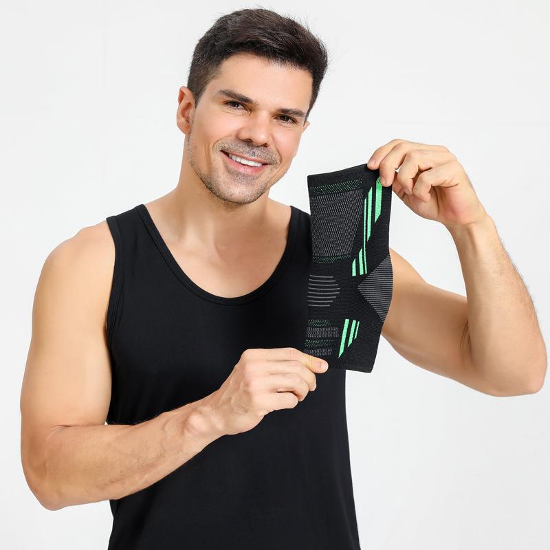 Sports Ankle Protection Knitted Pressurized Ankle Protection Cover Basketball Football Badminton Mountaineering Fitness Ankle Wrist Protection New