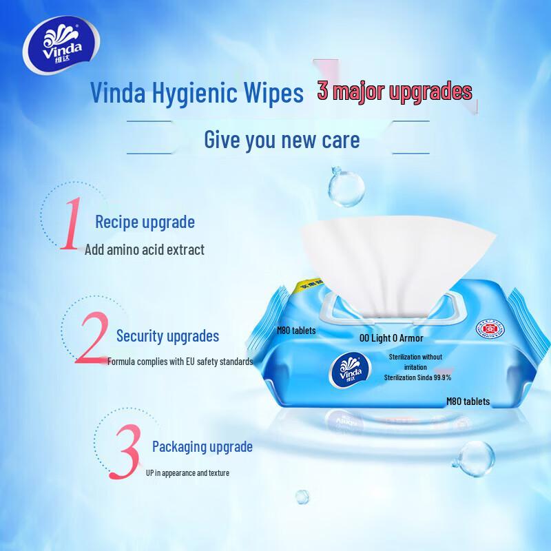 Crest All-in-One 7-Effect Toothpaste & Vinda Wipes Bundle