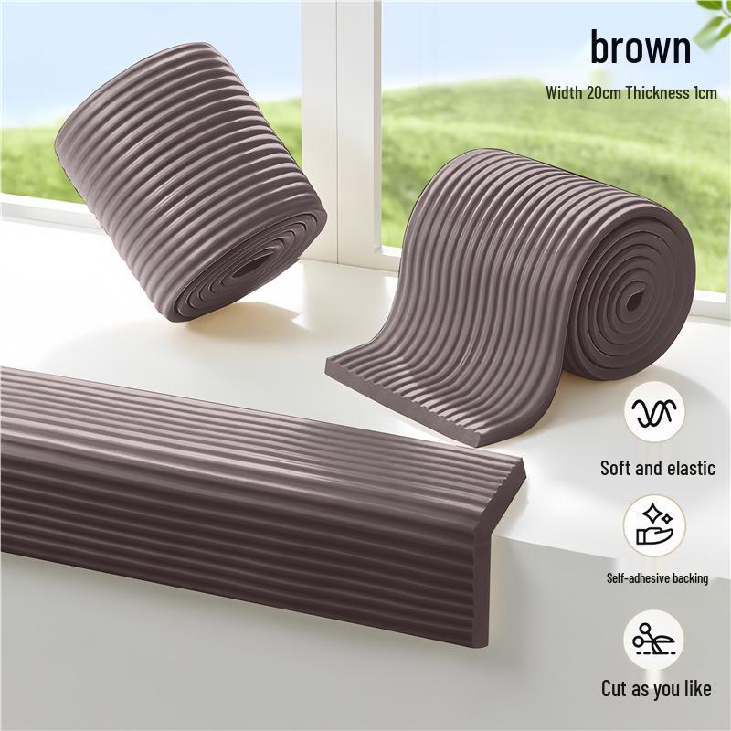 Soft Foam Edge and Corner Anti-Collision Protection Strip for Table, Window, Door, and Sill