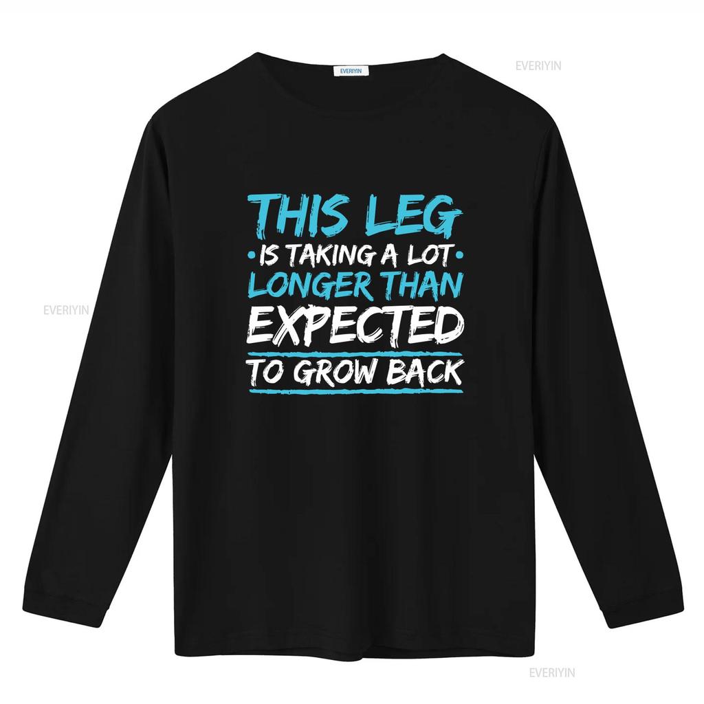 Dit Been Duurt Veel Langer Dan Verwacht Om Terug Te Groeien T-shirt Voor Amputee Rolstoel Prothese vintage Gewassen Unisex