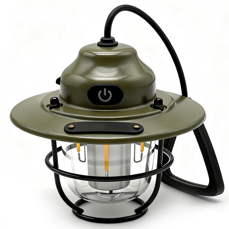 Retro Pinecone Lantern - Ultra-Long Battery Outdoor Camping & Tent Lamp