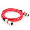 5pcs Zinc Alloy 3Pin XLR Male to XLR Female Balanced Audio Cable Splitter Wire