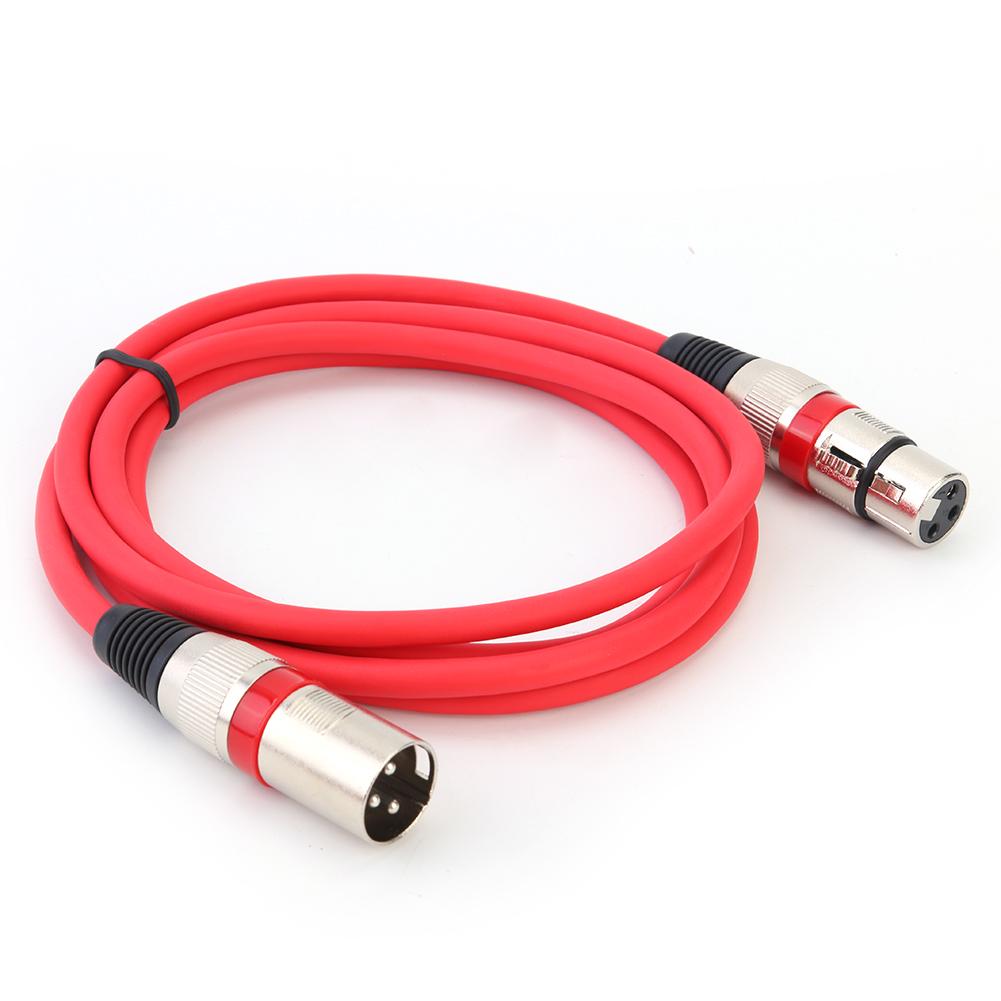 5.9ft DMX Stage DJ Cable XLR 3Pin Male to Female Connector Wire