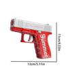 In summer, manually press the water gun to spray water with high pressure and long range, causing continuous water fights indoor