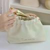 PU Simple Mini Lipstick Makeup Storage Bag Woman Key Jewelry Digital Organizer Portable Pouch Ladies Small Cosmetic Bags