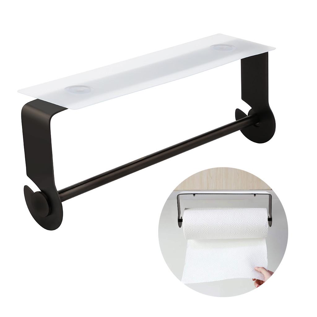Buy [HF] Adhesive Paper Towel Holder Under For Kitchen Bathroom