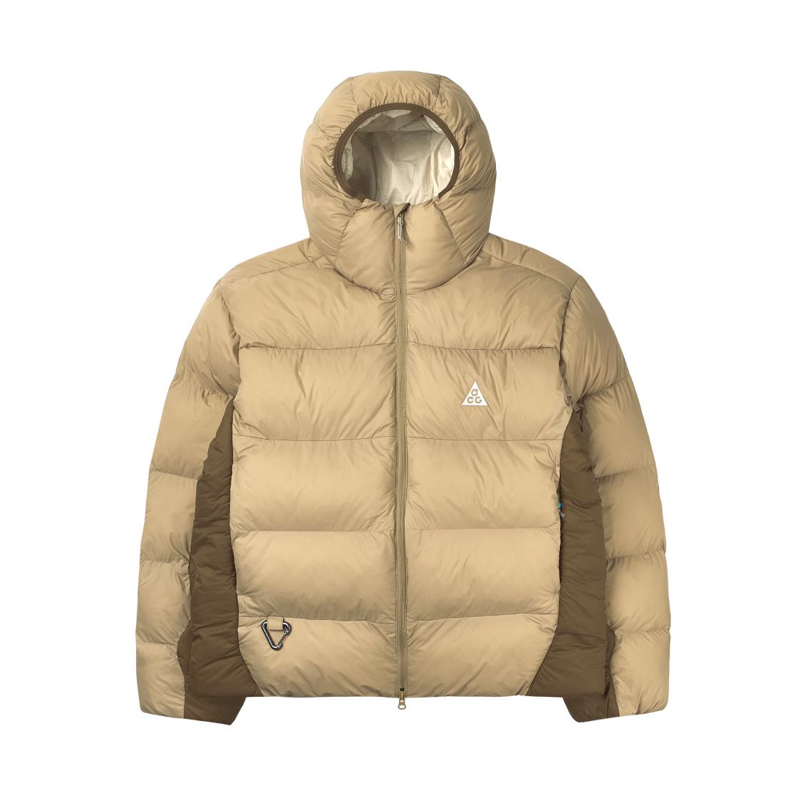 Мужская куртка Nike ACG Series Lunar Lake Puffer PrimaLoft Therma-FIT свободного кроя с капюшоном на молнии, удобная, теплая, легкая, с длинными рукавами, FV8911-297 XL