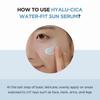 Skin1004 Hyalu-CICA Water-fit Sonnenserum PA++++ (50ml / 100ml / Doppelpack)