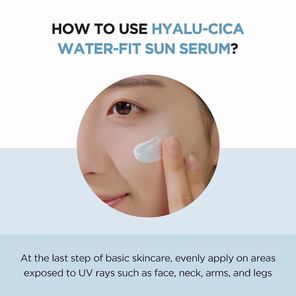 Skin1004 Hyalu-CICA Water-fit Sonnenserum PA++++ (50ml / 100ml / Doppelpack)