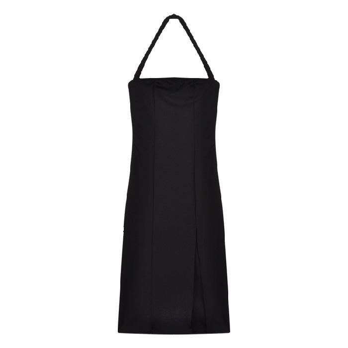 Pure and Alluring Halter-neck Dress, Slimming and Elegant, Sexy Hugging Hot Girl Slip Dress, New Arrival
