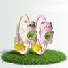Kawaii Animal Shaped Essential Oil Diffuser Bracelet, Plant Extract Mosquito Repellent Wristband For Kids And Adults Outdoor