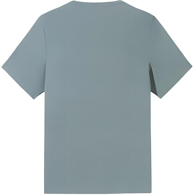 Anta Training Series Sports Casual Simple Round Neck Pullover Comfortable Versatile Letter Print Short Sleeve T-Shirt Men Tops 952527134-4