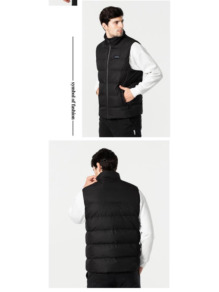 Vestă inteligentă încălzită unisex: Căldură Electrică USB de Iarnă