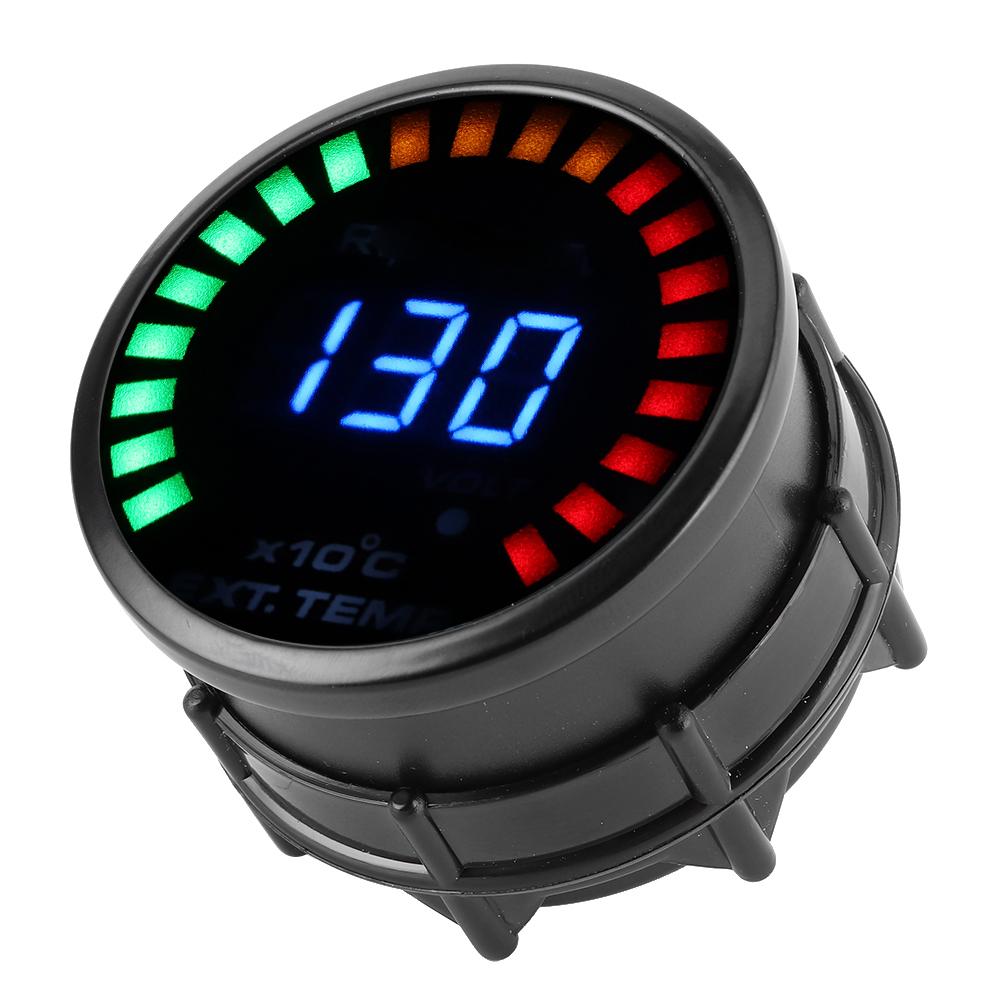 

2in 52mm Exhaust Gas Temp Gauge LED EGT Digital Meter for 12Volt Gasoline Vehicle