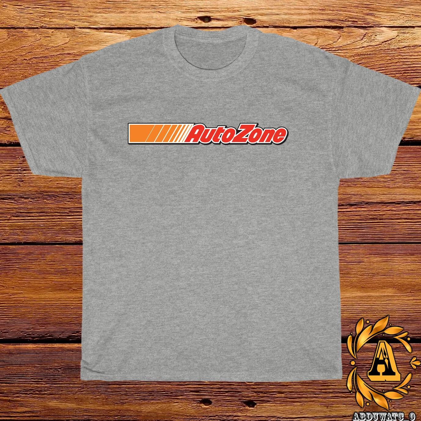 Autozone Logo Black/ Grey/ White/ Navy / Red T-Shirt Size S-5XL L