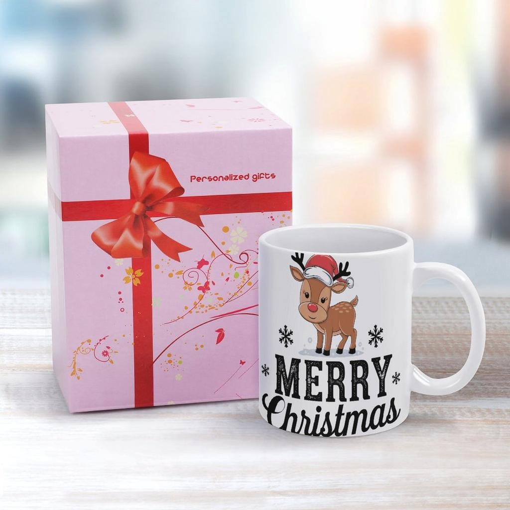 1pc 11oz blank ceramic coffee mug, double-sided printed cup, durable white finish, comfortable grip, high quality mug for everyday drinkers