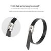 OIMG 304 Black Powder Coated Stainless Steel Cable Ties