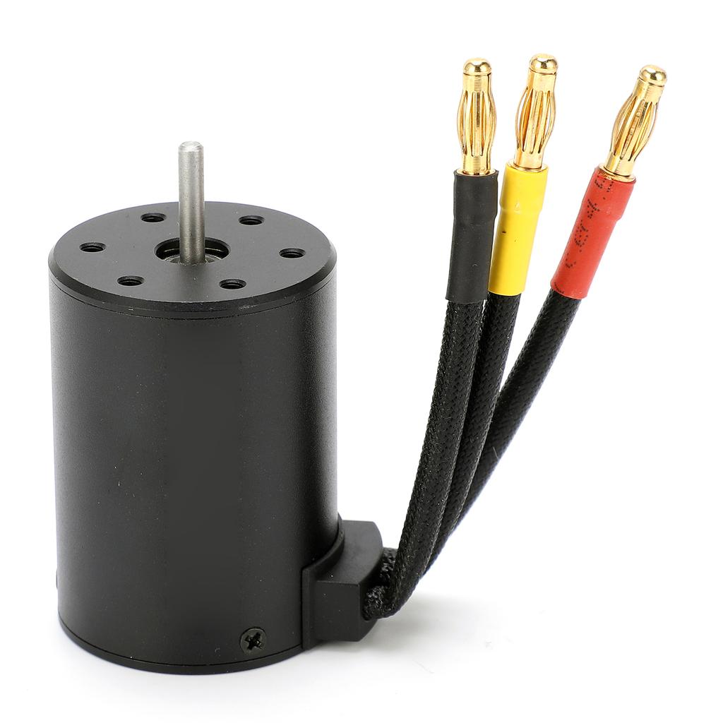 RC 3650 3600KV Waterproof 4 Poles Brushless Motor for 18 110 RC Car Upgrade Parts