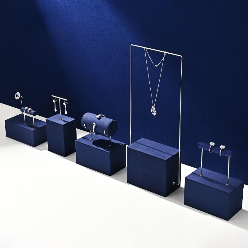 Light Luxury Jewelry Display Stand for Rings Necklaces Earrings Bracelets Premium Counter Showcase Props