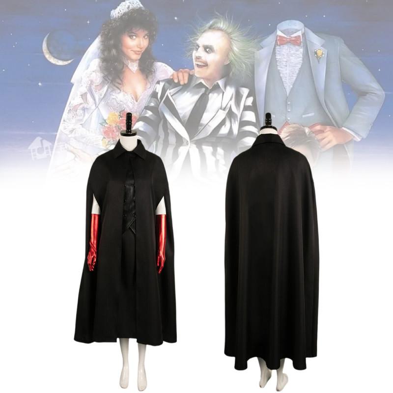 Enchanting Delia Deetz Costume For Halloween Stage Performance In Stylish Colors And Sizes