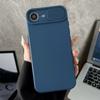 Soft Silicone Slide Camera Protection Case for iPhone 16 16E 15 14 13 12 11 Pro Max Plus X XS XR SE4 Mini TPU Shockproof Cover