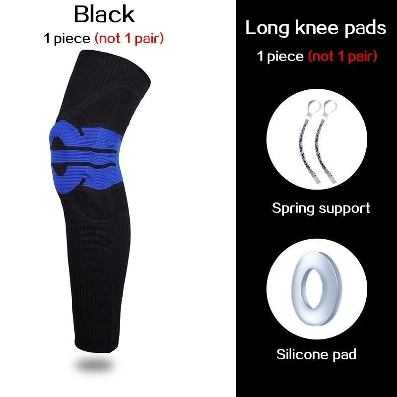 1 PC Elastische Silikon Gepolsterte Basketball Knie Pad Unterstützung Patella Klammer Kniepolster Fitness Getriebe Volleyball Sport Protector