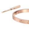 Cartier LIEBE 18K Gold Armreifen Unisex Roségold B6079900