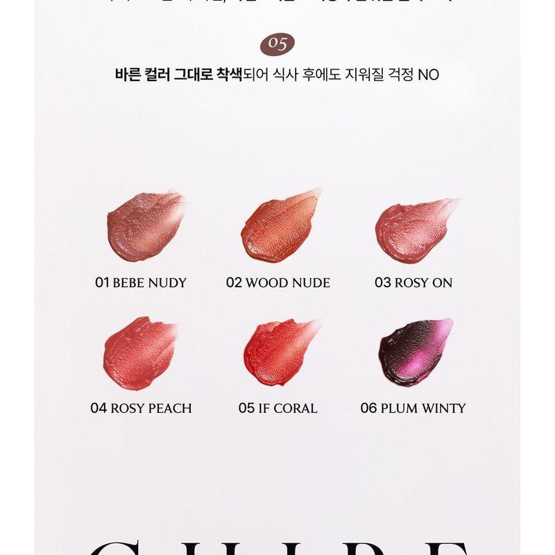 CHIPE - Clean Air Fit Matte Lip Tint - 3 Colors
