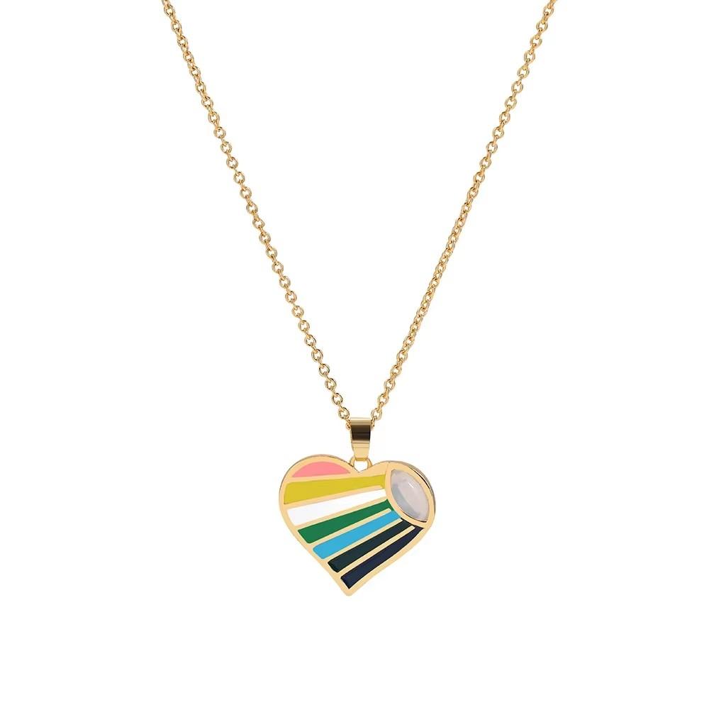 

Fashion Enamel Colorful Irregular Round Pendant Necklace for Women Stainless Steel Heart Moon Star Necklace Party Jewelry Gifts