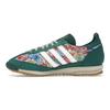 Liberty London x adidas SL72 OG Ricamo Floreale Sneakers da Donna Verde Verde Collegiale Bianco Panna JH7226