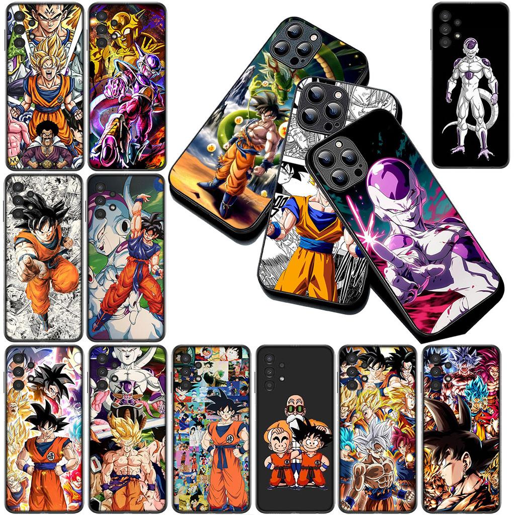 Cover for Samsung Galaxy S20 S22 S21 FE Ultra Plus A07 A17 A15 A16 A25 A57 A37 Phone Case Frieza Super Dragons Gokus Balls