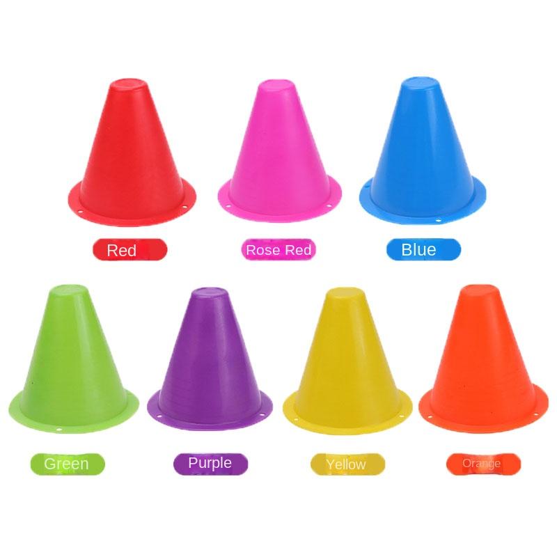 8cm Plastic Skate Marker Cones Roller Football Soccer Training Equipment Marking Cup Roller Skating Roadblock Accessories