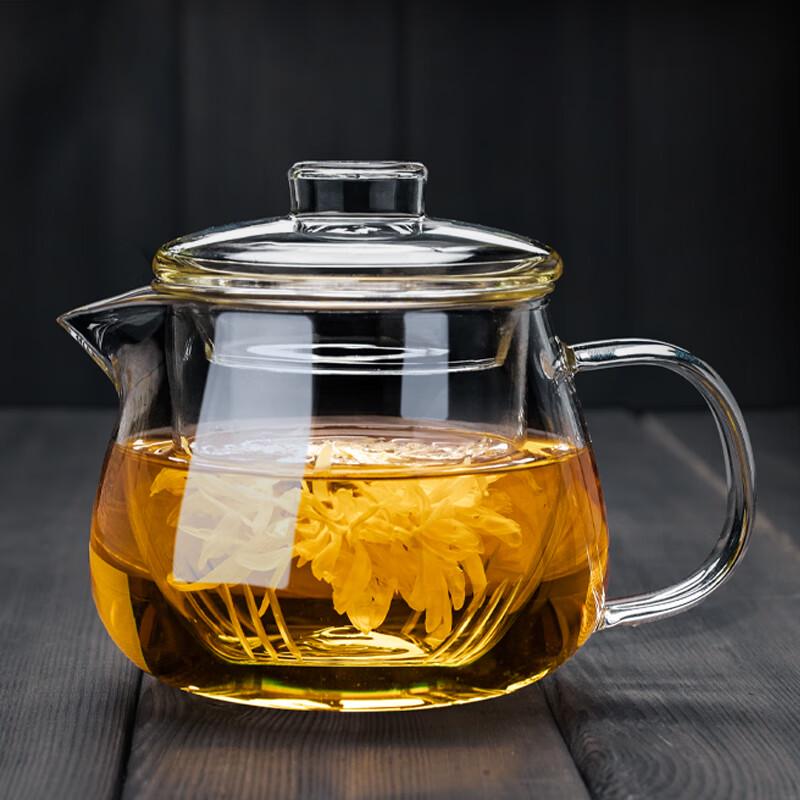 Gaoming Heat-Resistant Glass Penguin Teapot