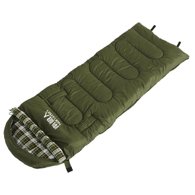 Men's Winter Sleeping Bag - Outdoor/Indoor, Thickened, Pure Cotton, Warm, Single Person Camping & Travel