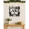 Wrought Iron Home Decor Metal Wall Art Holiday Gift for Christmas Easter