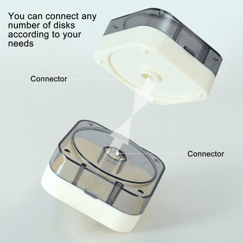 2Pcs Magnetic Fishing Line Storage Box Flexible Tackle Box Fishing Lines Storage Holder Convenient Organizer Enduring